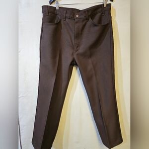 Vintage Levis 517 From The 1970's Brown Straight-Leg Pants